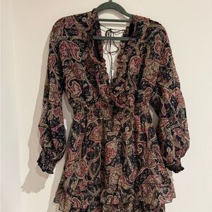 The Kooples Paisley Silk Dress
